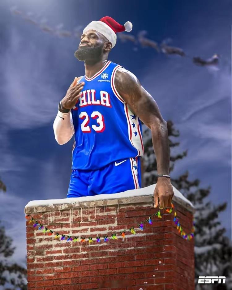 NBA圣诞大战圣诞大战我想看 76人 锤爆 湖人 
