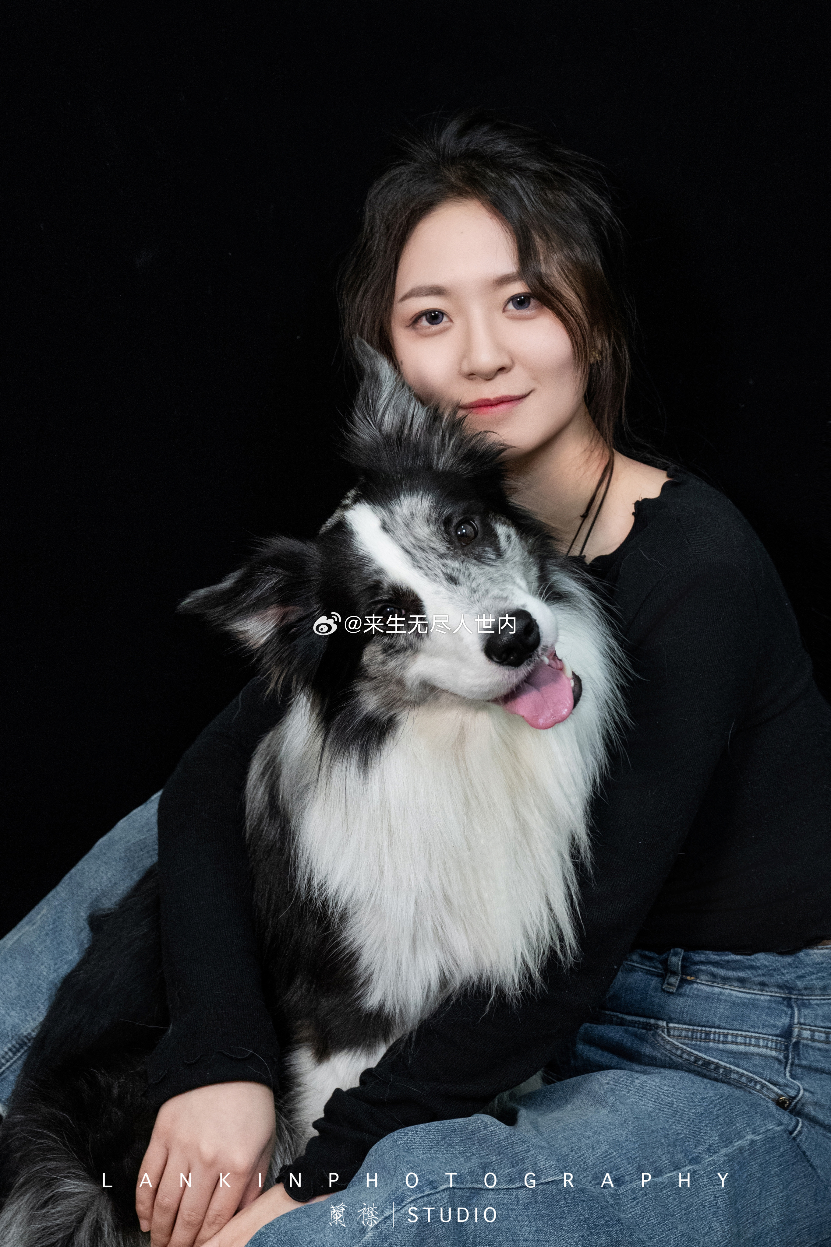 和宝宝的一组正经照[喵喵]#边牧##萌宠# 有一个摄影师朋友真的太棒了！！ ​​