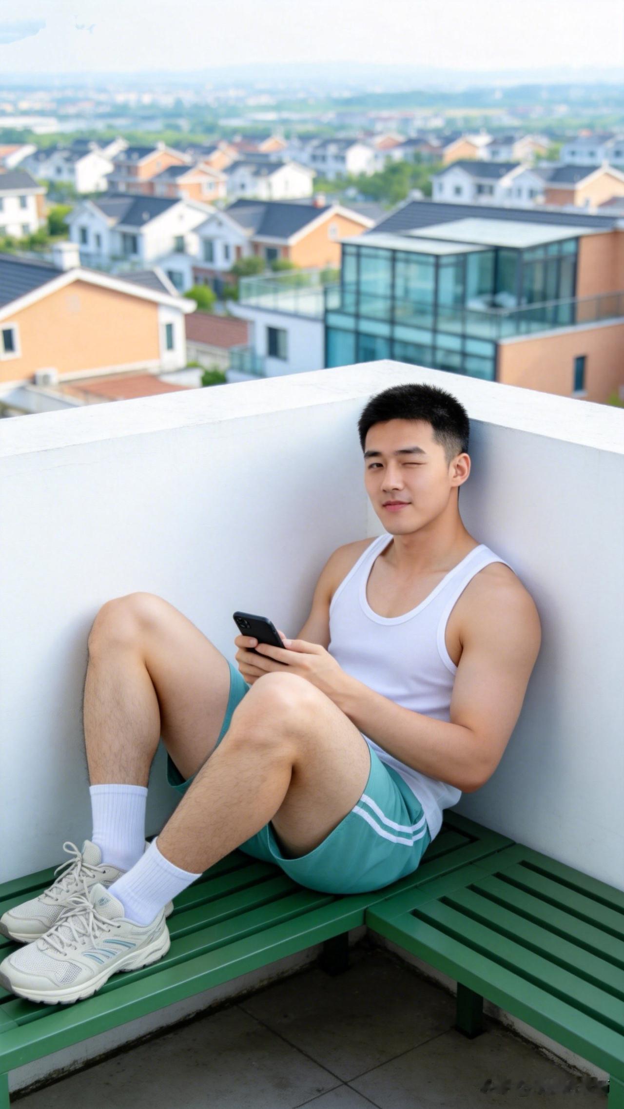 不用上班 不用高考，享受周末的松弛感男生最帅能有多帅薄肌男孩 帅哥 男人