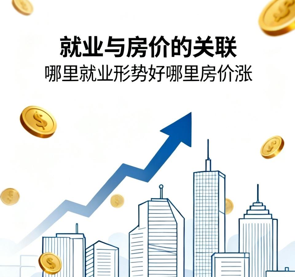我觉得“哪里就业形势好哪里房价涨”这说法挺有道理。就拿北上广深来说，这些一线城市