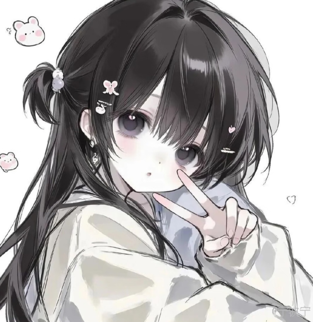 二次元头像｜可爱小行星降落，专捡人间小美好 