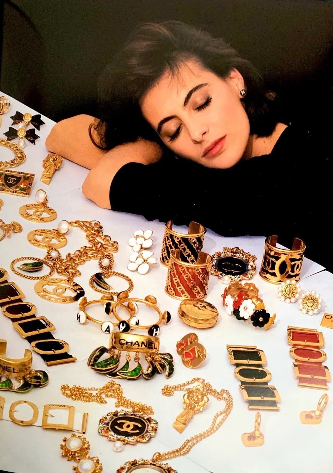 80年代包揽Chanel全部广告的超模Inès de la Fressange 