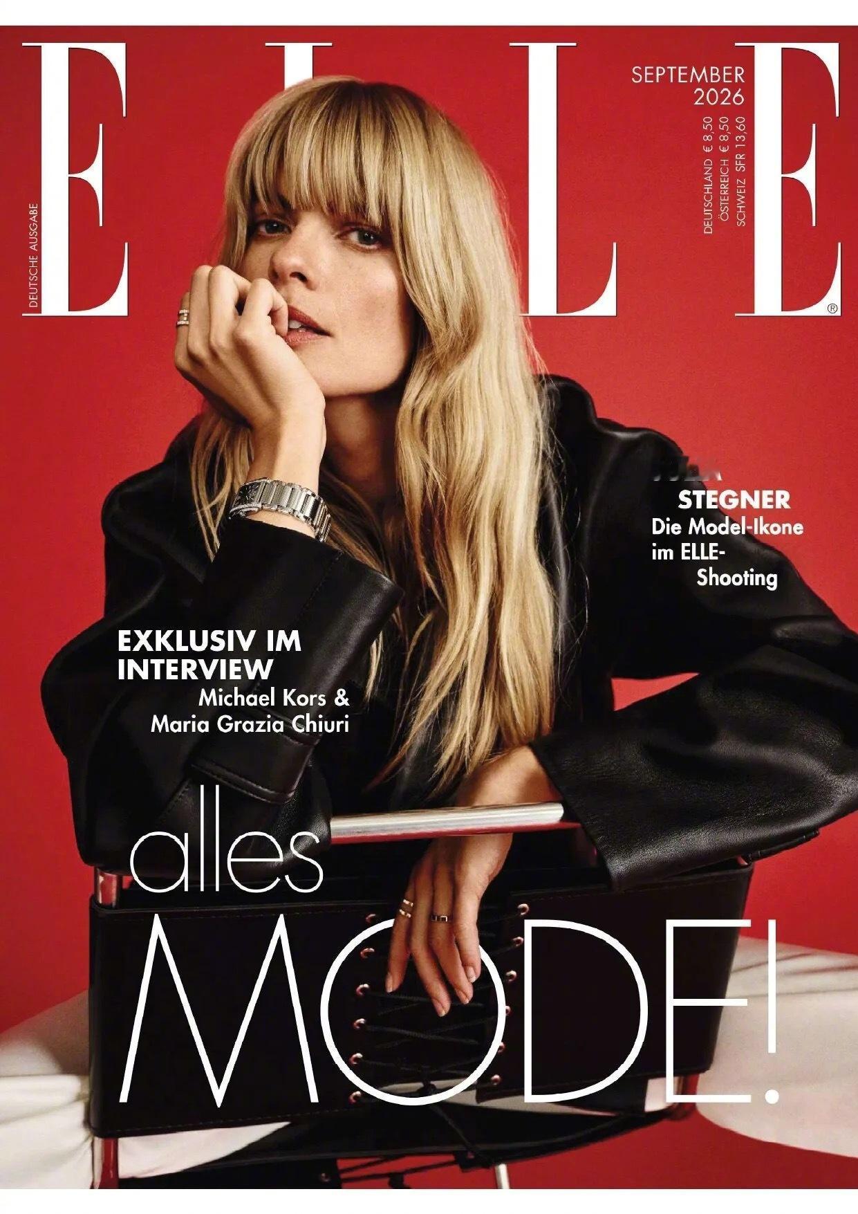 Elle Germany September 2026  德国版九月刊，自家超模