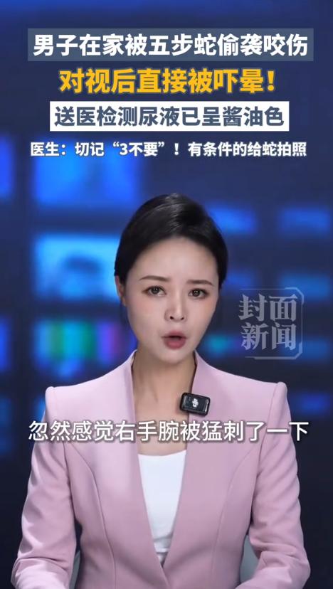 每年的5月到9月，是蛇类伤人的高发时间段。

2026 年 6 月 21日报道，