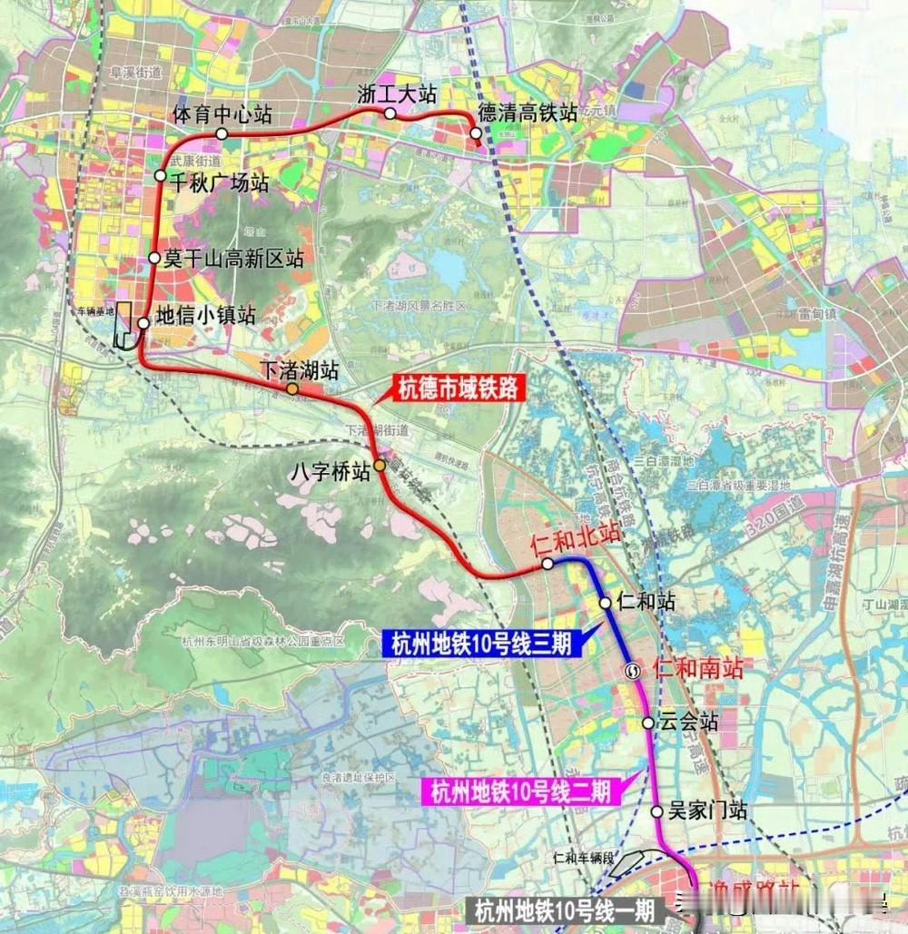 好消息！杭德市域铁路全线轨通，德清坐地铁直达杭州

5月18日，杭德市域铁路迎来