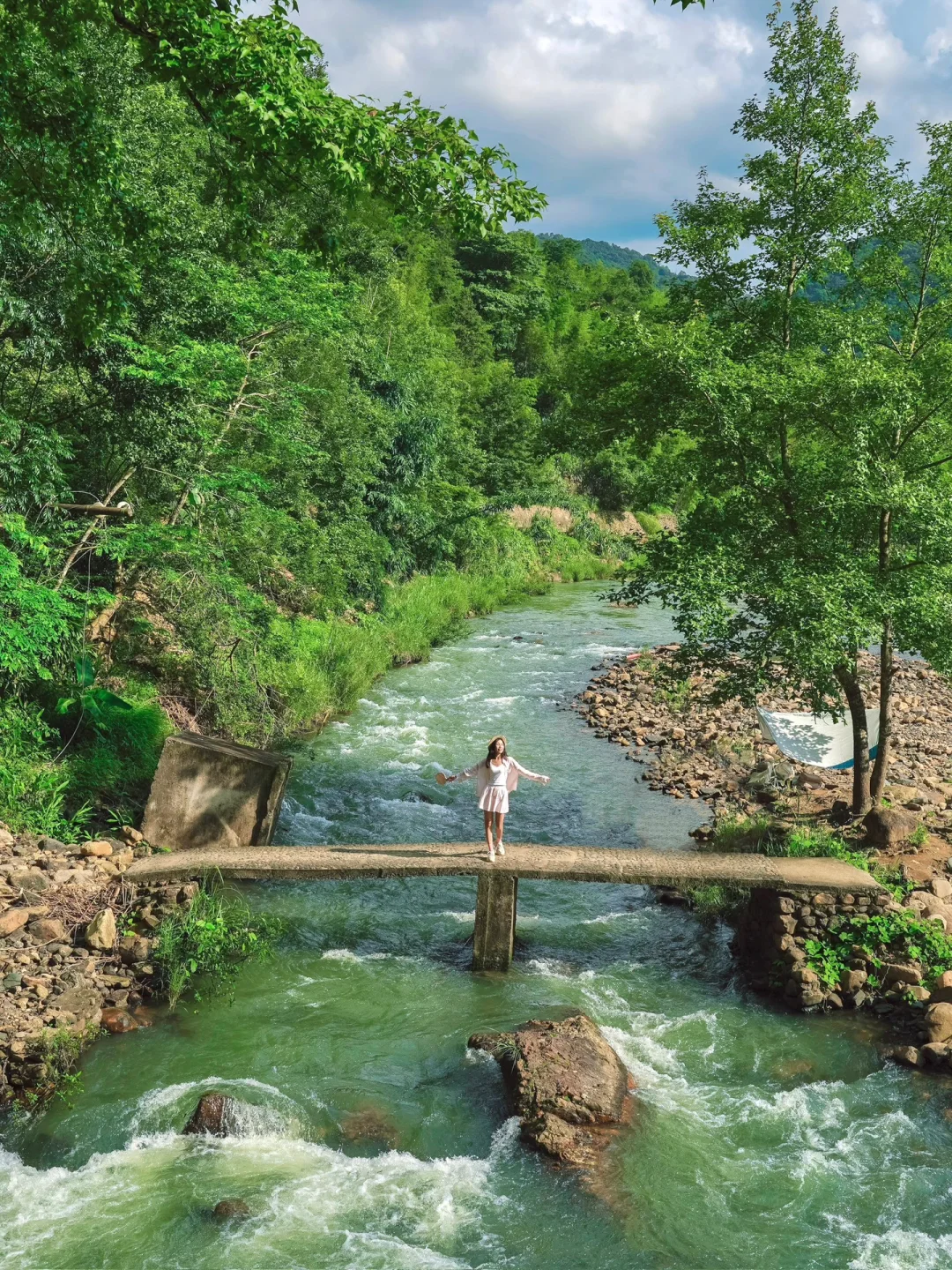 广州版小新疆，我愿称为广州避暑溯溪天花板