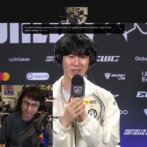【S16瑞士轮】笑鼠 Caedrel来采访TheShy了 “很喜欢你虽然你支持DK[左哼哼][右哼哼