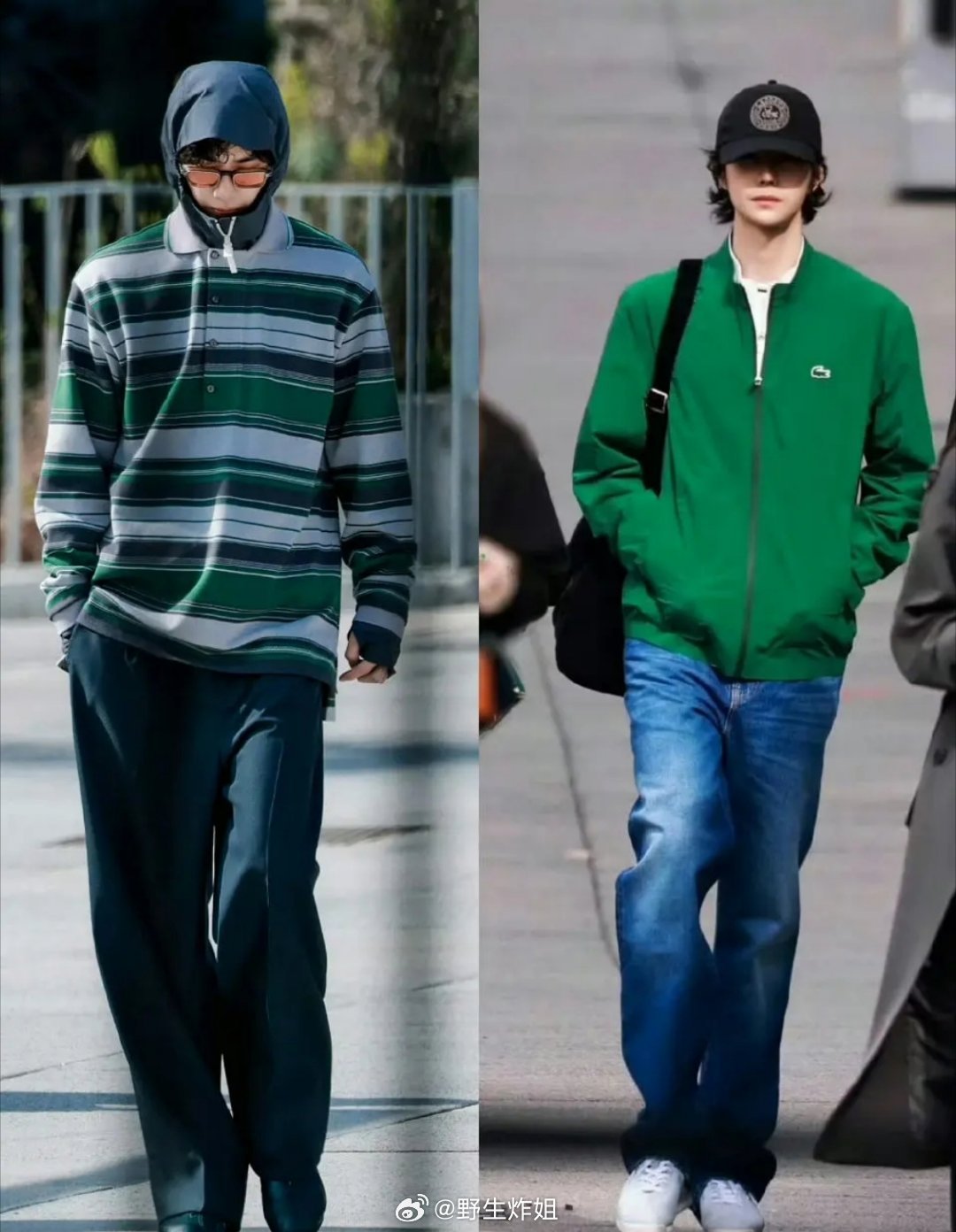 时尚是天生的，王一博叠穿又出圈了，好多学他穿搭的 