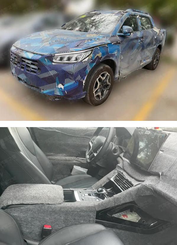 日前，我们从相关渠道获得了一组比亚迪全新皮卡的测试谍照，结合此前消息，该车是比亚