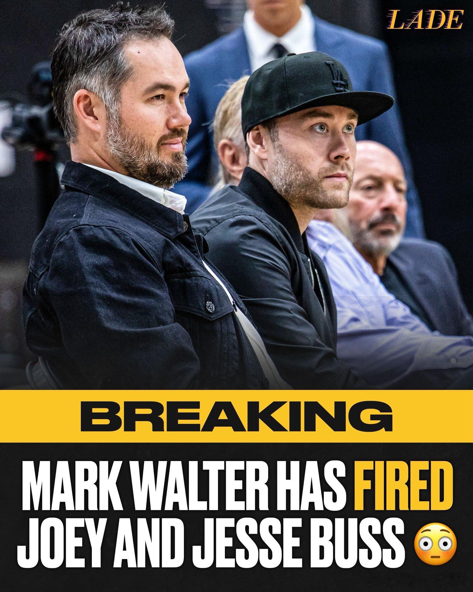 Shams: 湖人正在重组篮球运营部门，乔伊-巴斯和杰西-巴斯兄弟在球队管理层的