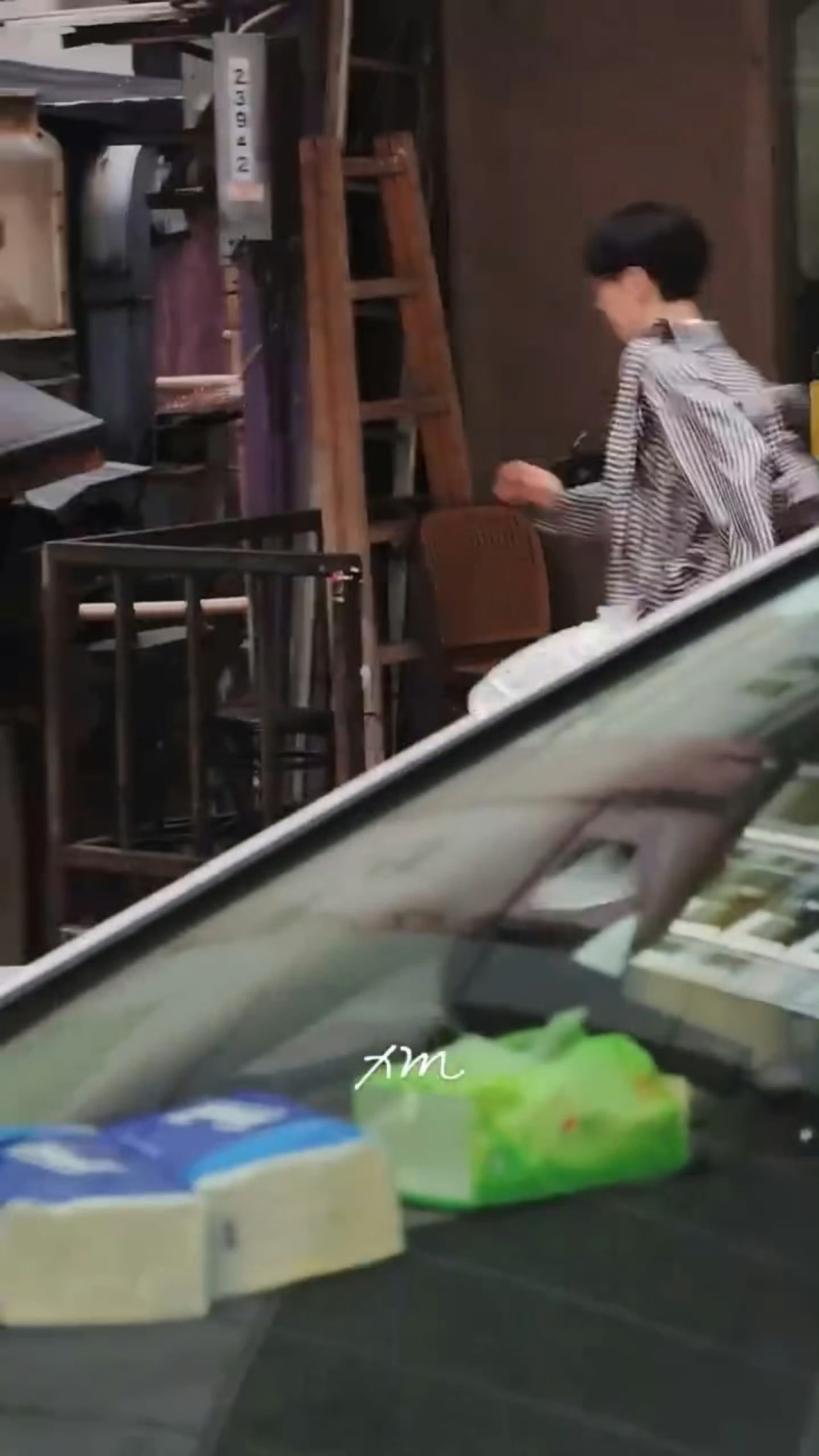 成毅跑太快没收住扑进人群我来我来 我也来接住林sir 