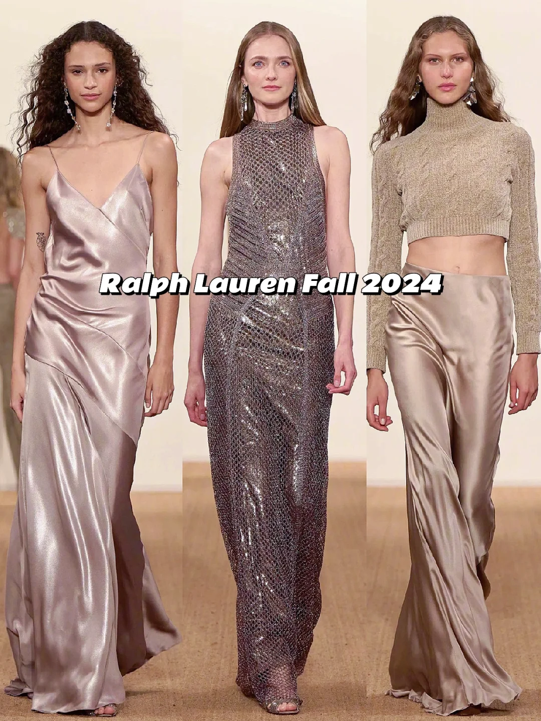 还是被这高级老钱风稳稳拿捏了‼️ Ralph Lauren Fall 2024