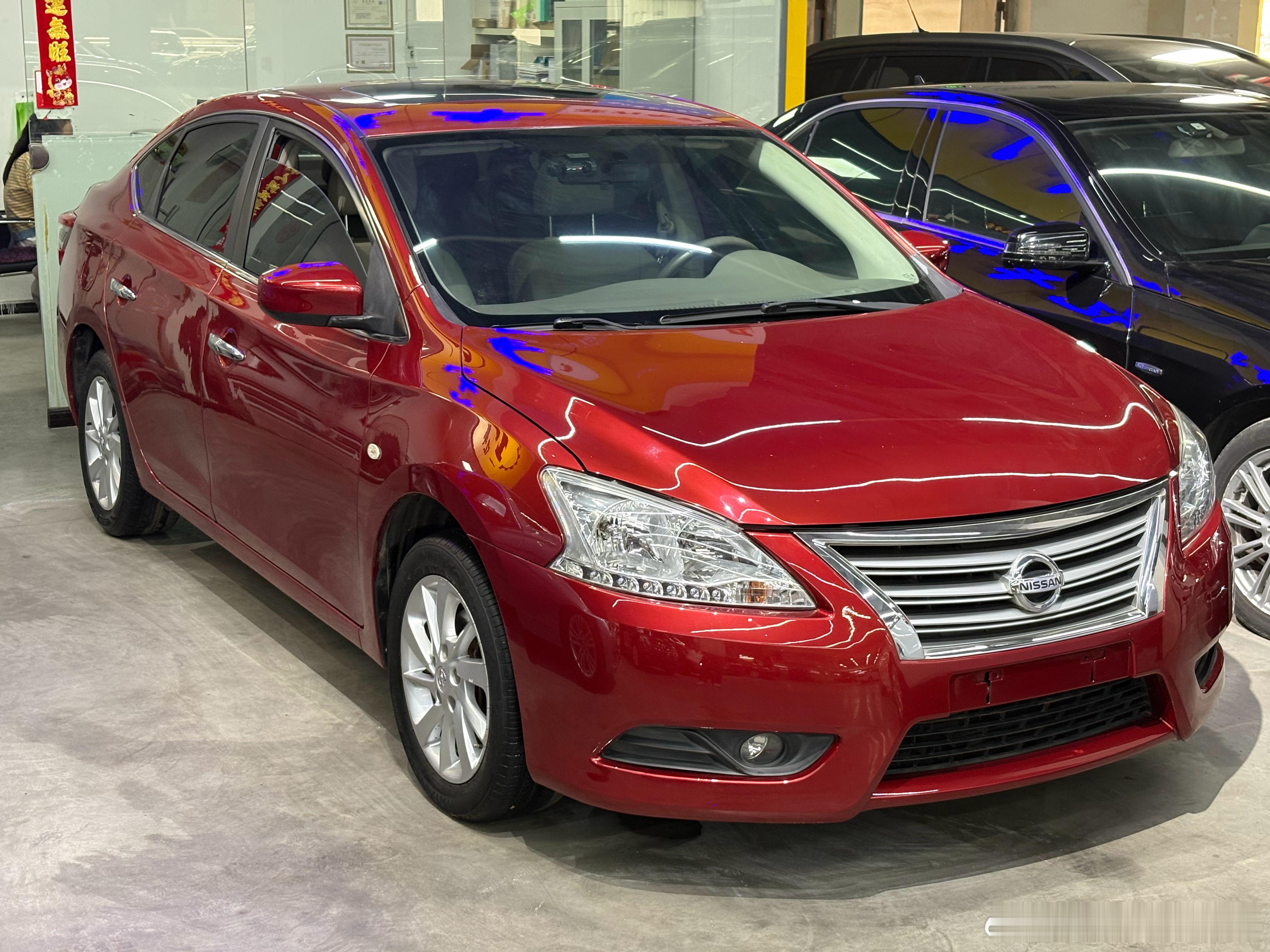 到店 红色经典轩逸我觉得店里大哥大抵是疯了 武汉