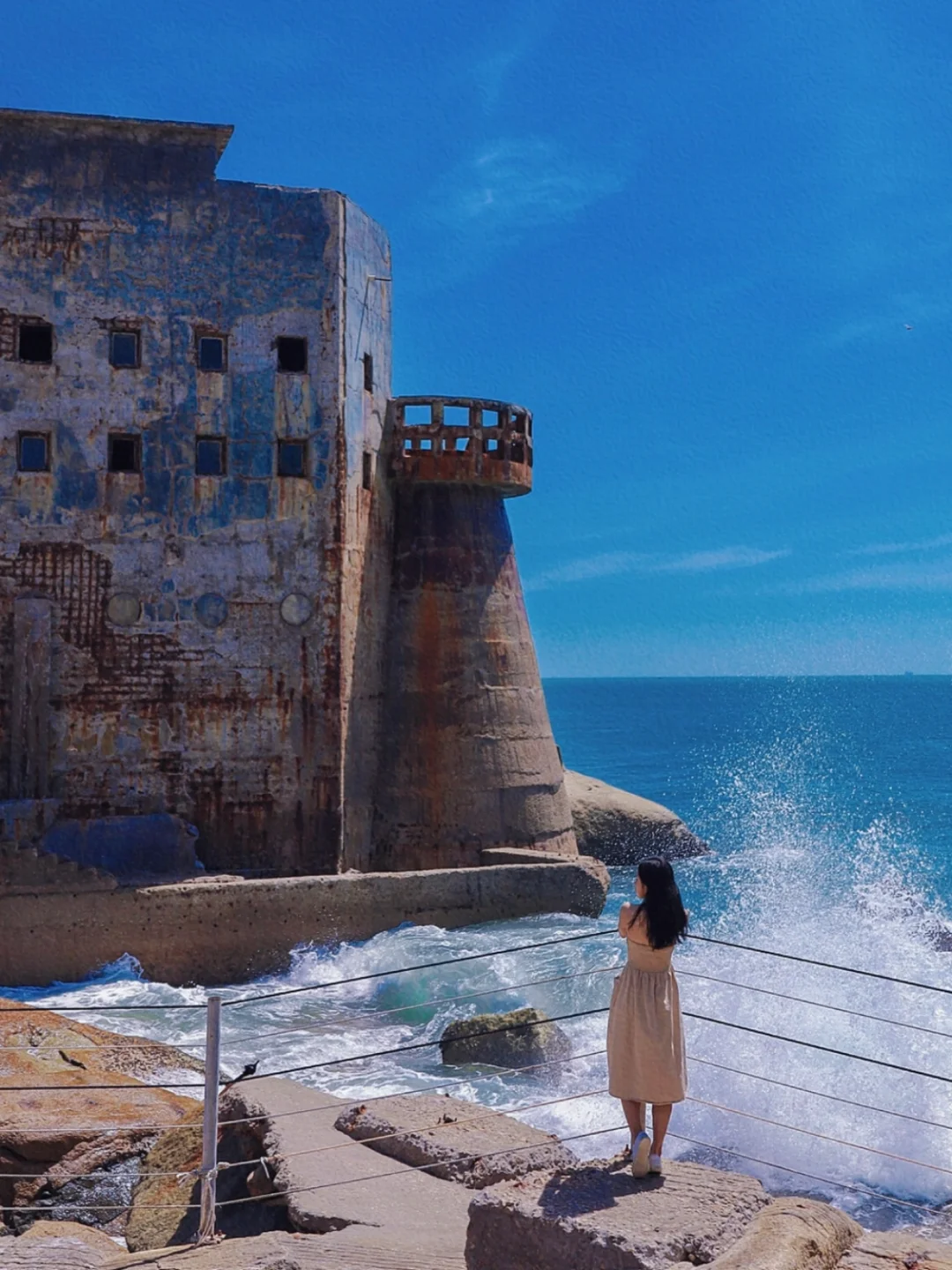 小众旅游地｜废弃古堡🕌感受惊涛骇浪🌊