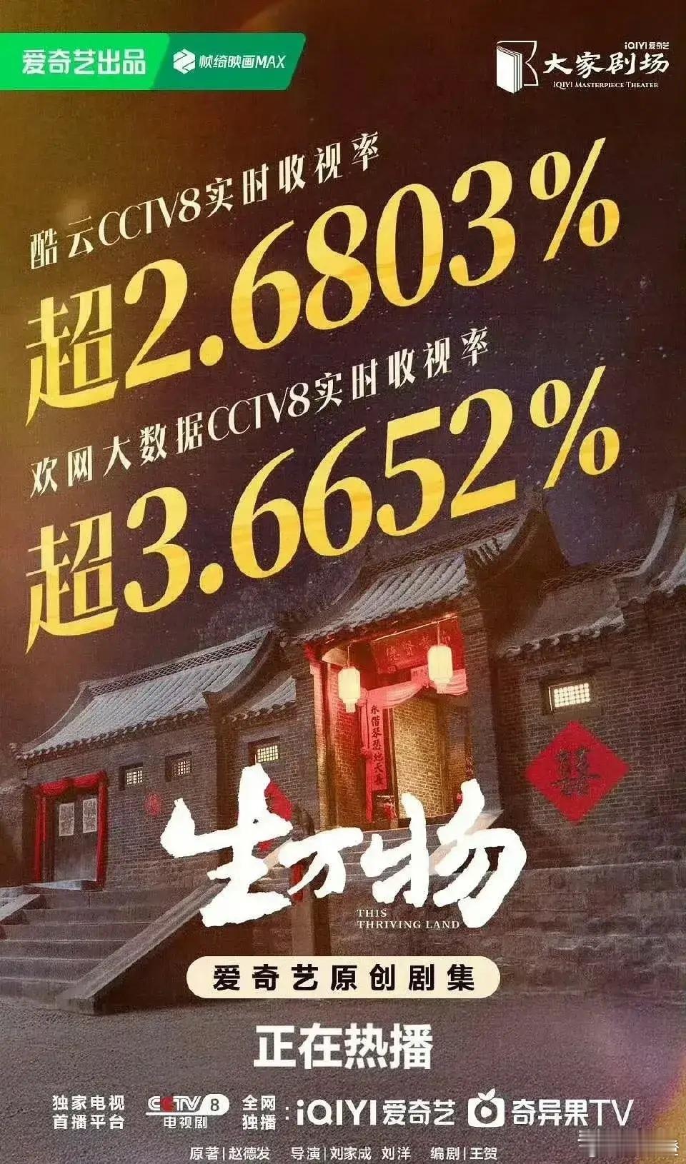 杨幂《生万物》首播成绩出炉啦，大家都好奇她这次能不能追上赵丽颖的步伐呢？《生万物