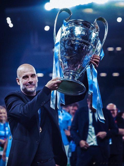 10年前的今天，曼城官方宣布瓜迪奥拉将接替佩莱格里尼执掌球队🇪🇸✨🏆 英超