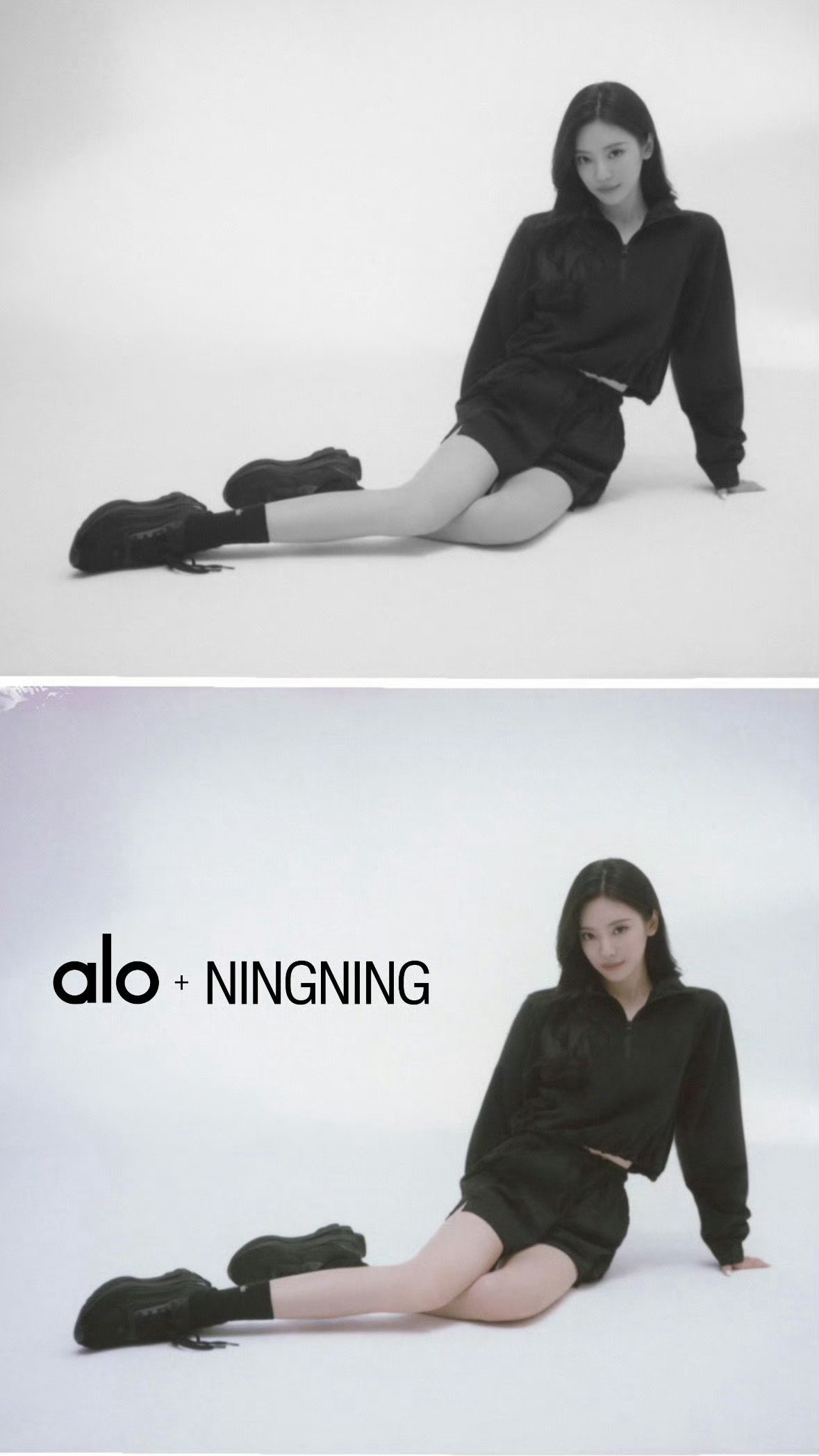 宁艺卓 alo 恭喜宁艺卓成为alo品牌形象大使 ​​​