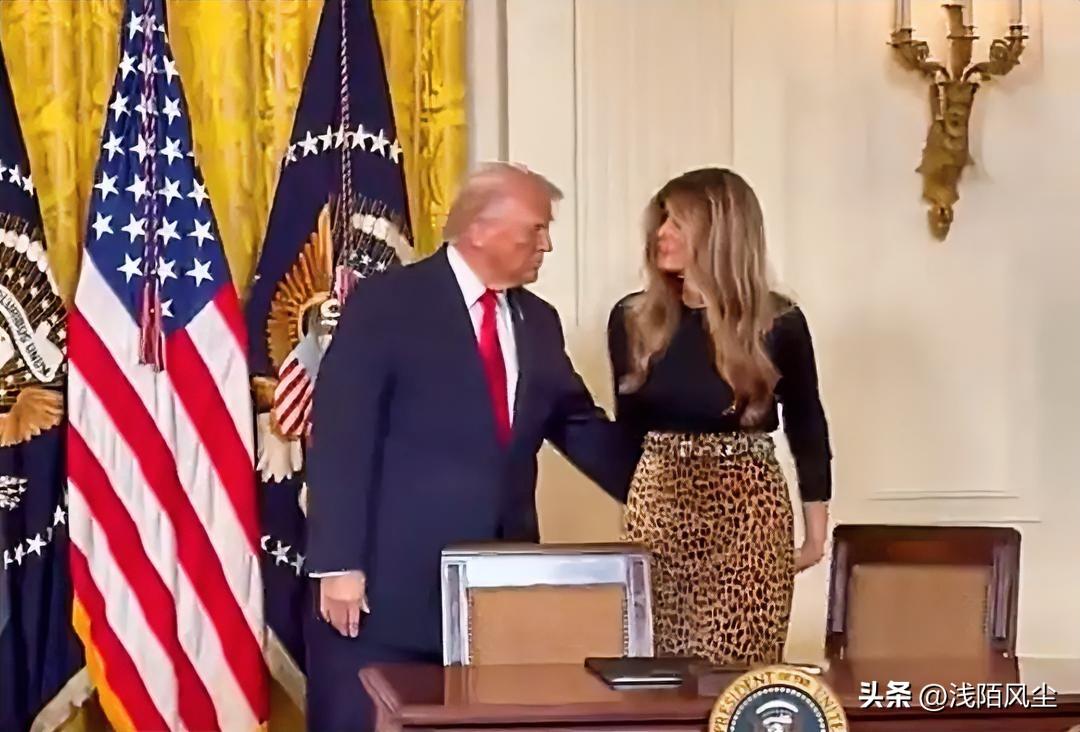特朗普夸自己媳妇儿像电影明星:“电影明星，你能想象吗？她很棒，而且非常成功，我想