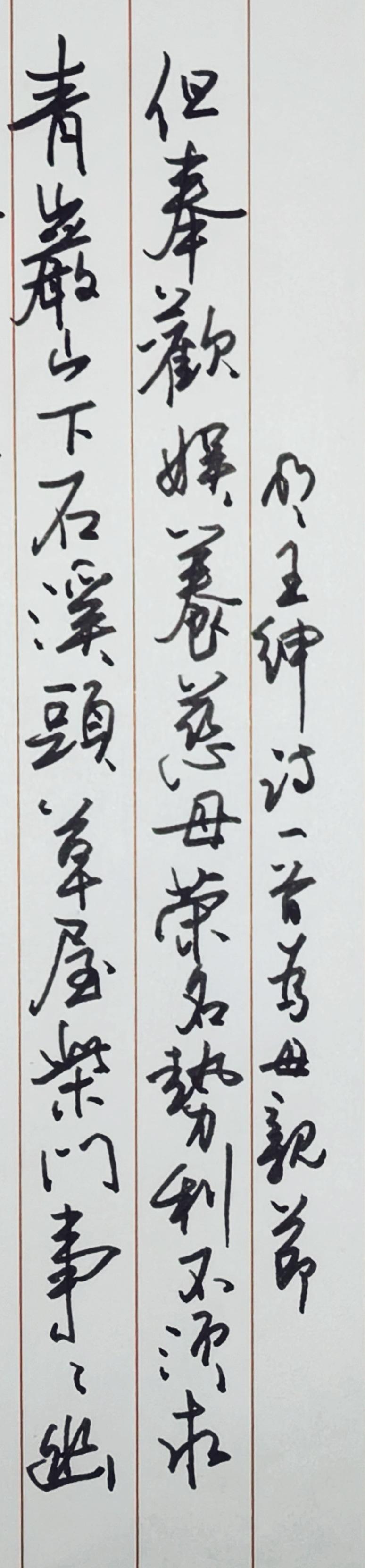 但奉欢娱养慈母