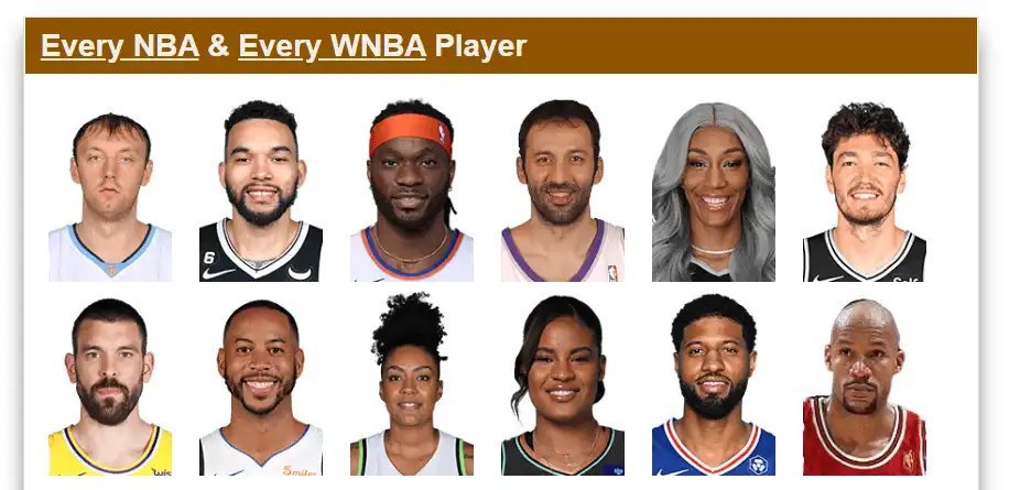 BBR今日的首页球员，你认识哪几位呢？[疑问][疑问][疑问] nba  NBA