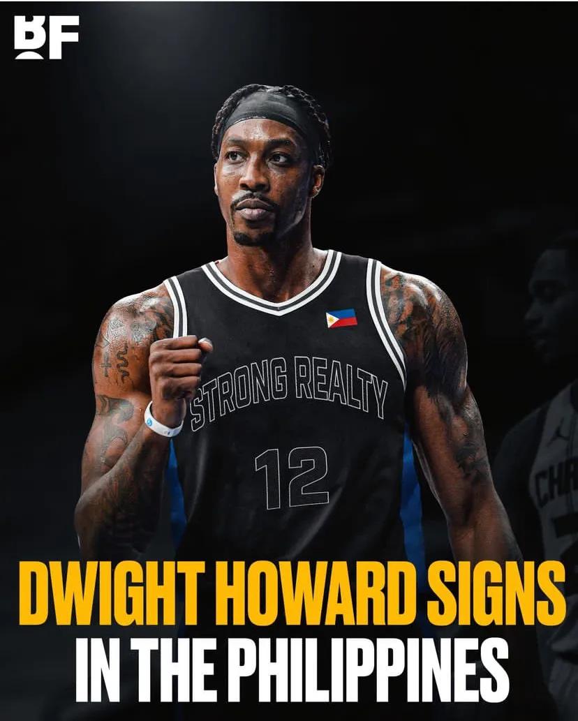 据美媒消息，霍华德将和菲律宾球队签约两周。这位曾经的NBA顶级中锋，如今混到了如