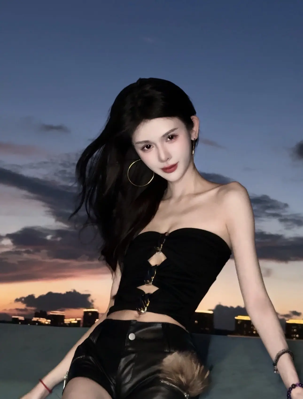 落日与我。捕捉生活中的小美好，记录我和晚霞