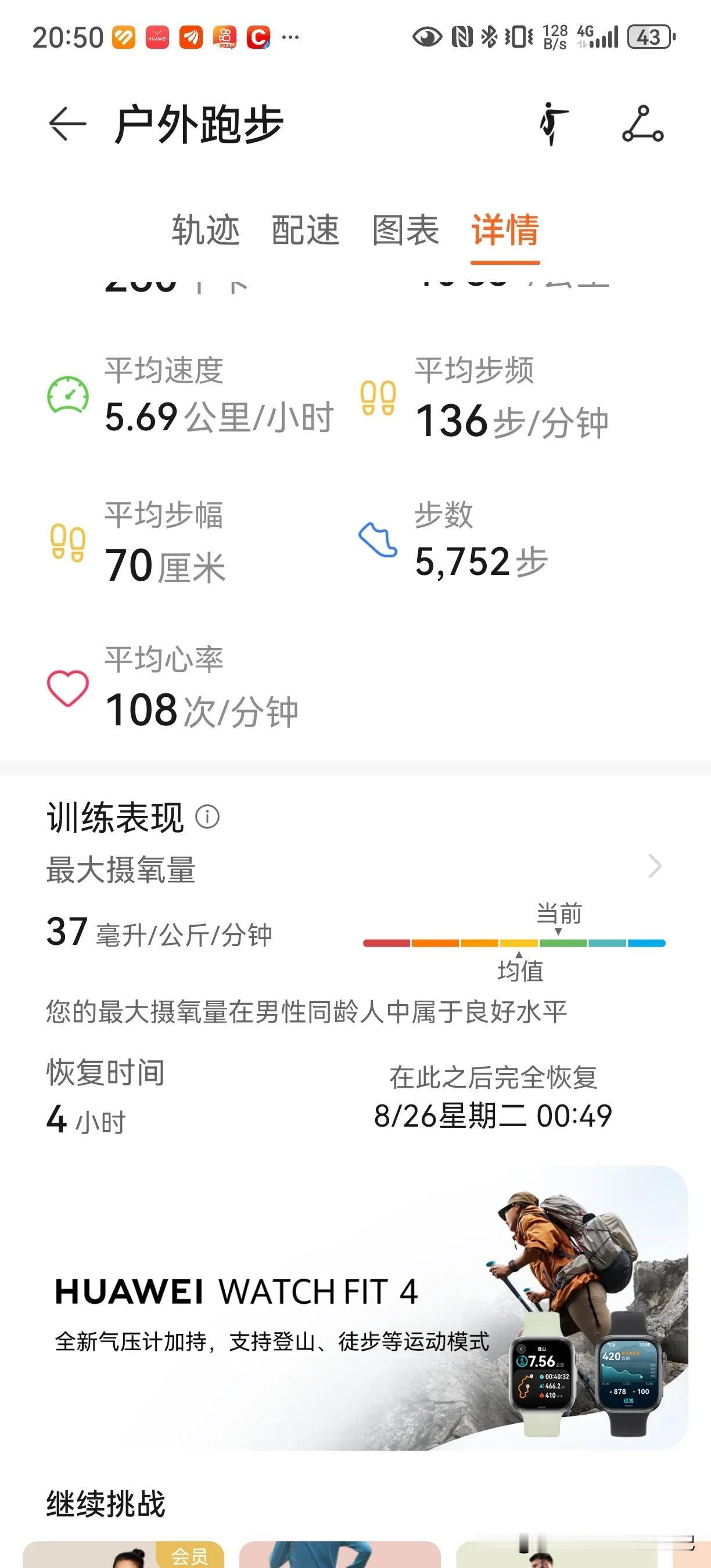 我不明白我慢跑最大摄氧量的变化，5月份最高37，然后逐步往下掉，到7月份最低到了
