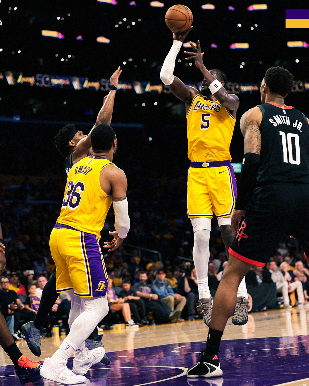 赏心悦目火箭vs湖人 NBA季后赛 痴于伟大