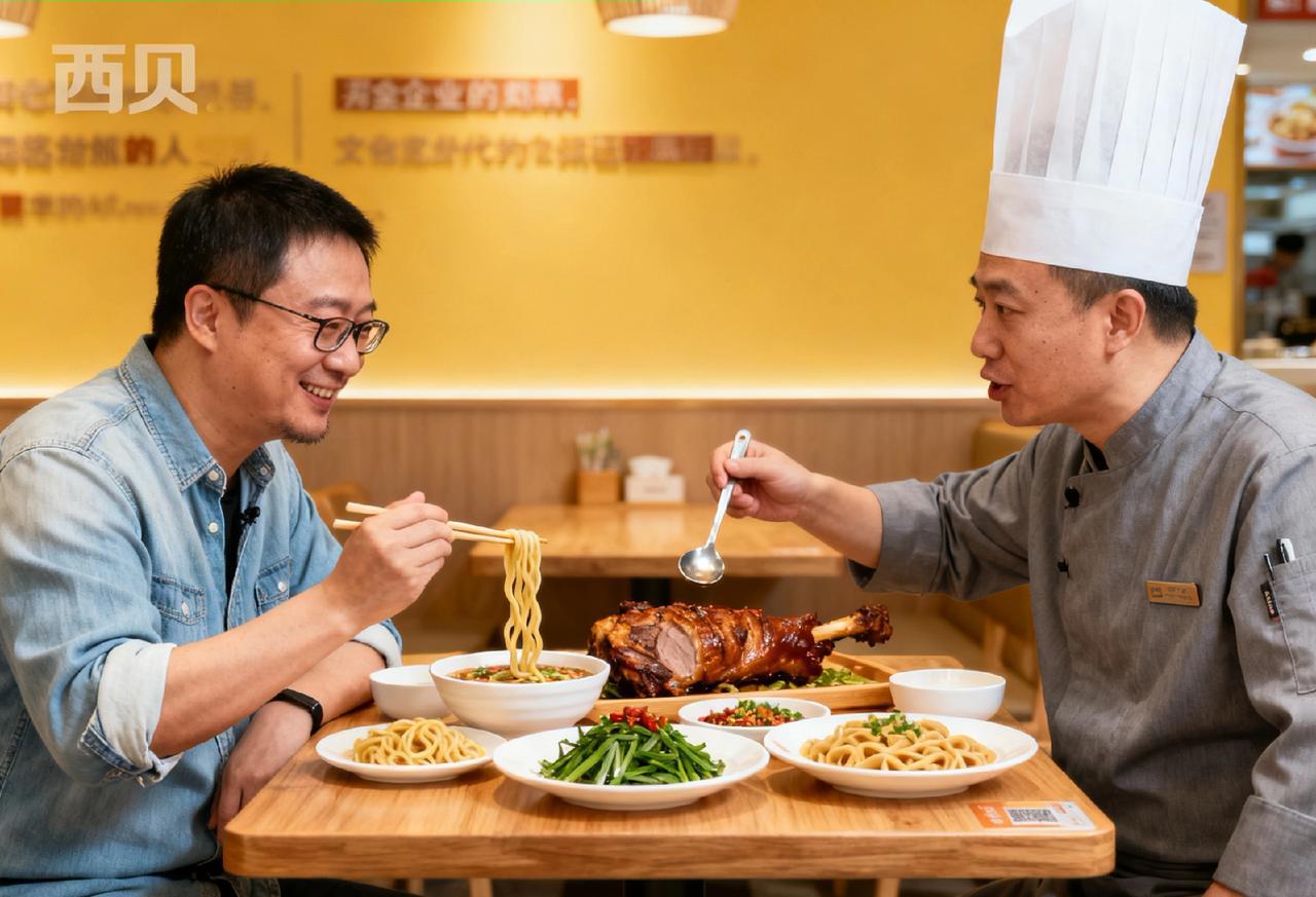 西贝公关幼儿水平！泼天的流量没接住，还成功将自己带入了沟！老罗本来就为了得瑟下能