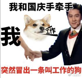 国庆前下班倒计时 跟旁边同事吐槽“下班像渡劫”，包早放腿上待命，晚1分钟都坐立难