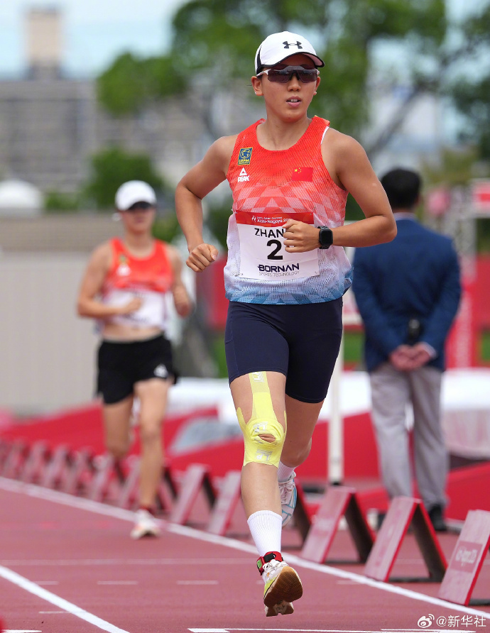 第20届亚运会中国队首金【现代五项女子团体夺首金】中国队亚运会首金诞生 新华社快