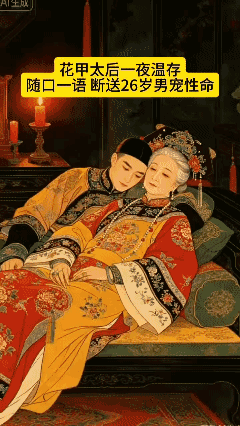 68岁太后的温柔陷阱，26岁美男终究沦为牺牲品[泣不成声]