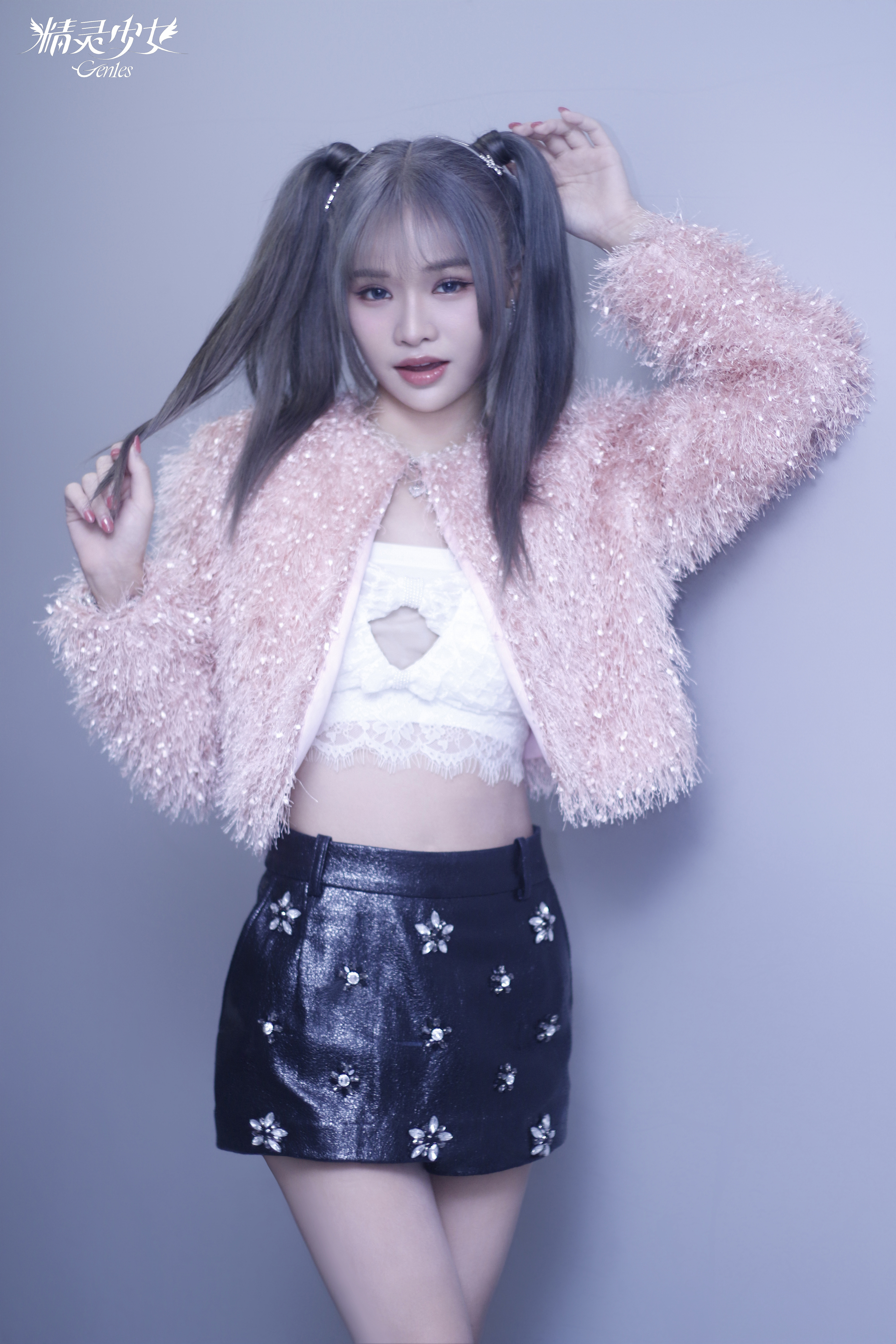 精灵少女Gen1es，LUCKYBELL线下宣传见面会，元气满满，尽显少女风采 