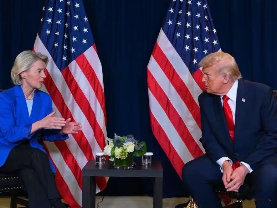 欧盟主席冯德莱恩向美国总统特朗普表示了4大决心！

欧盟主席冯德莱恩于2025年