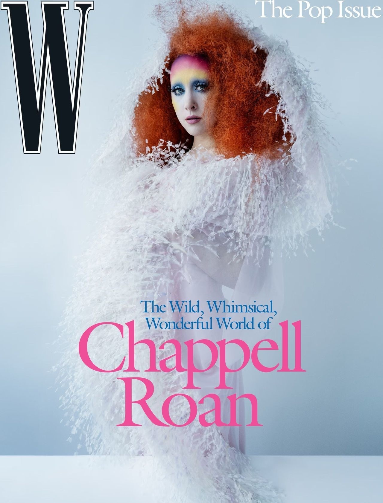 歌手插排姐Chappell Roan登上美版《W Magazine》2025年5