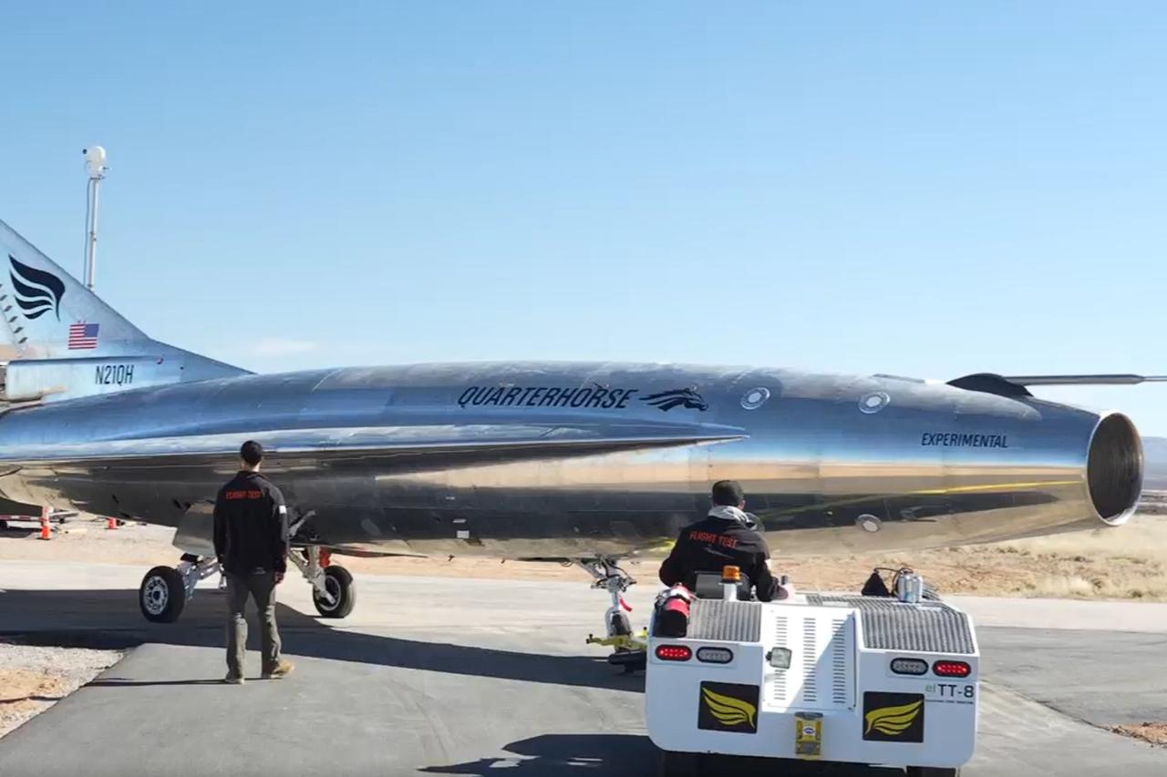 Hermeus获得了Quarterhorse Mk 2.1超音速飞行的监管批准