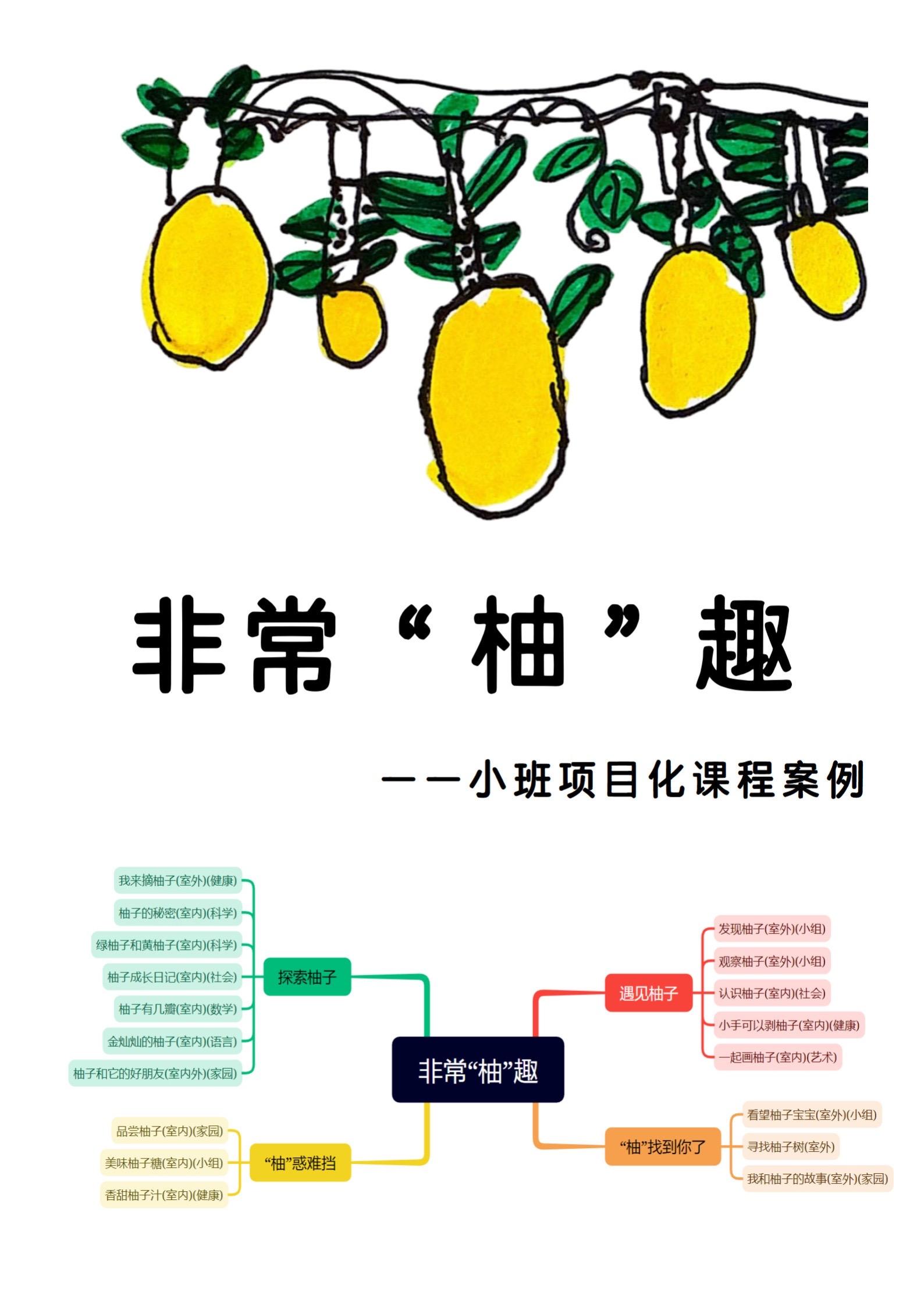 这个秋天，我们开始了一场关于柚子的探索。秋天到了，幼儿园里出现了许多神...