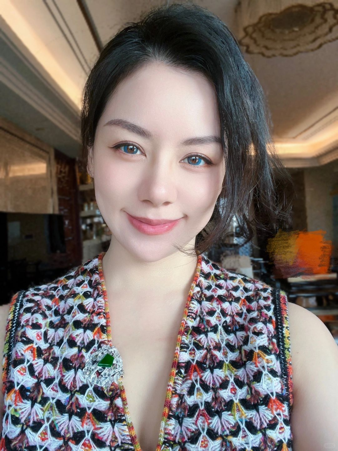 第一次戴美瞳