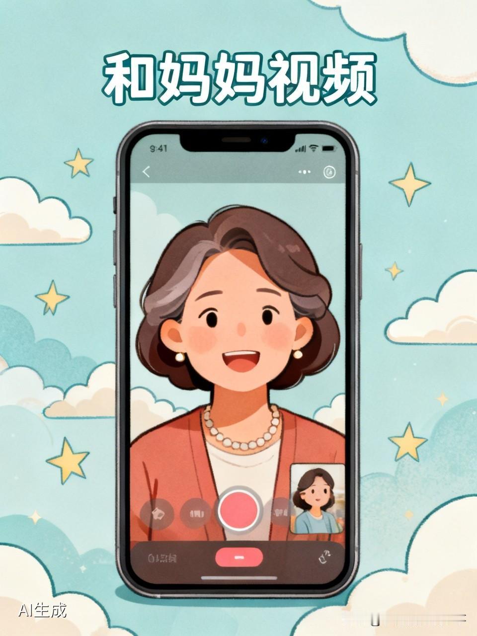 最近这段时间，我都害怕和我妈视频了。
可是，就是害怕，也得硬着头皮上。
因为如果