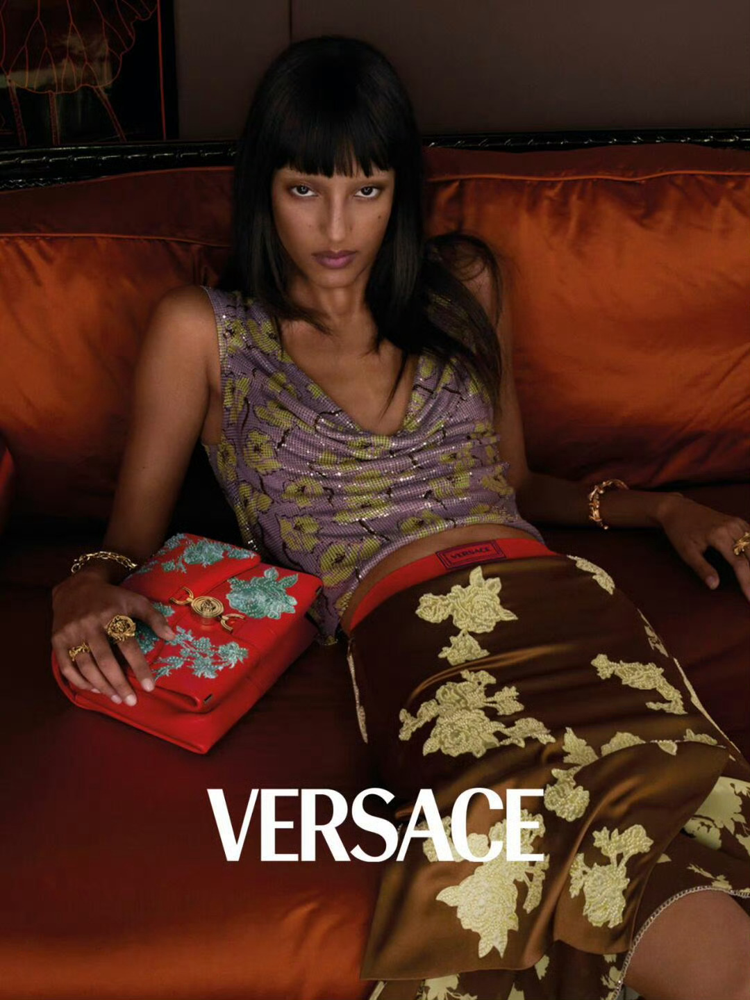 Versace 2025春夏系列广告大片 