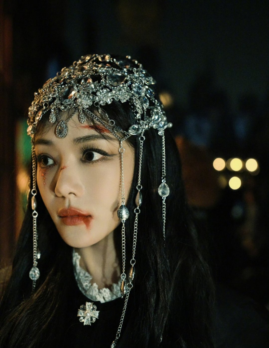 邓家佳这么美，吓唬我[柯基]做噩梦我也不怕！[憧憬][憧憬]期待电影即兴谋杀！[