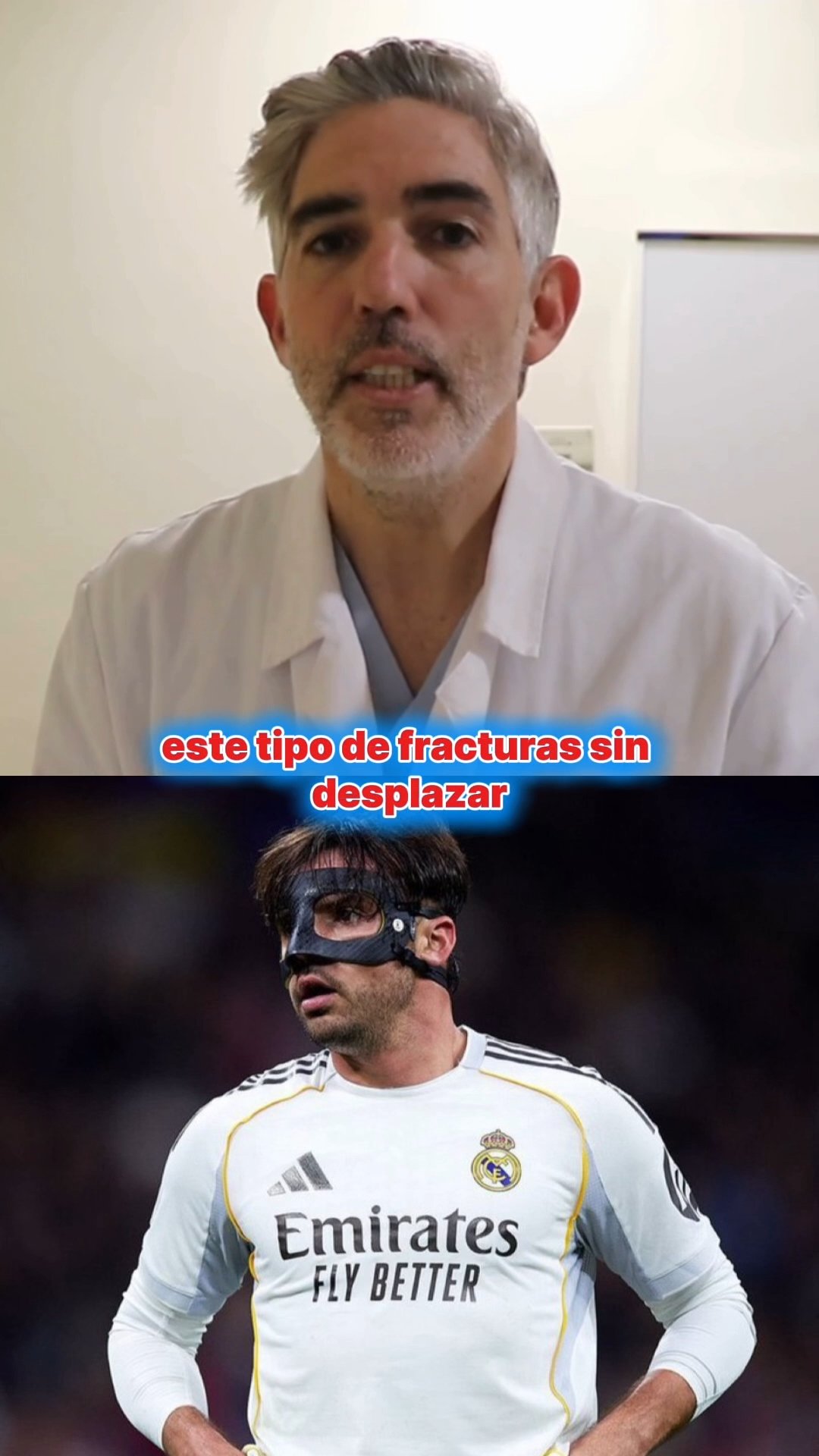 创伤科医生 纳瓦罗：“阿森西奥的胫骨骨裂伤情，一般常见的是承受高强度训练负荷、且