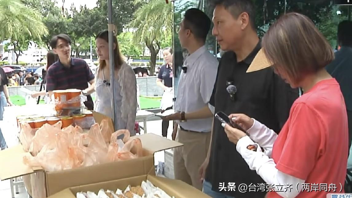 因预判沈伯洋参选台北市长失准，谢寒冰如约兑现赌约，继前日TVBS门口派发鸡排后，