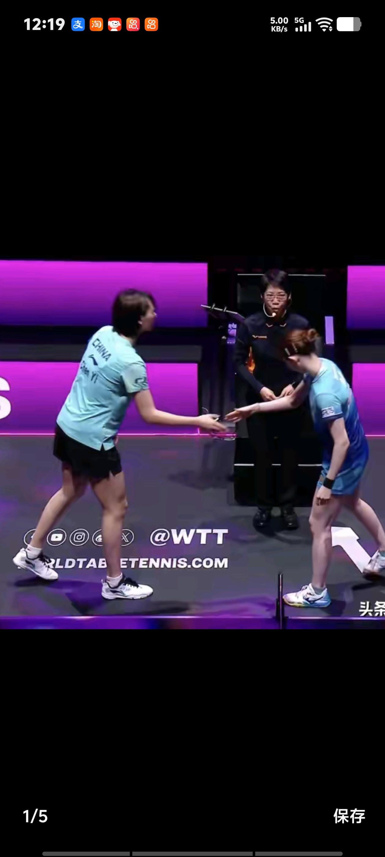 WTT澳门冠军赛，陈熠4比3战胜早田希娜，晋级女单决赛。今天的比赛，陈熠准备充分