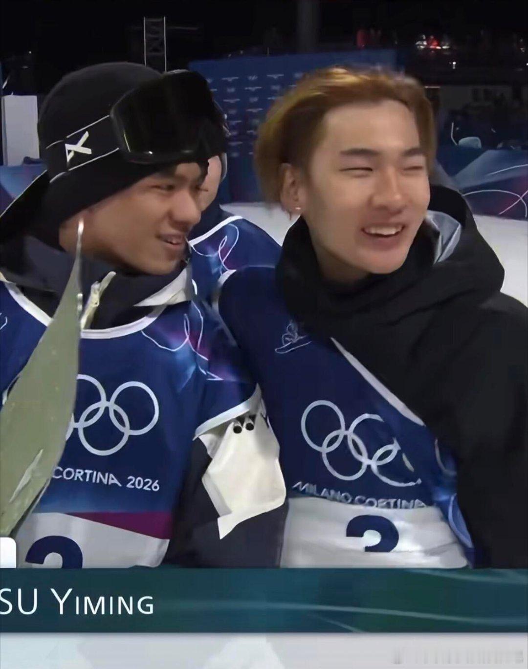 苏翊鸣集齐冬奥会金银铜牌2次奥运大跳台决赛收获🥇🥉很棒啦第一跳正脚内转198