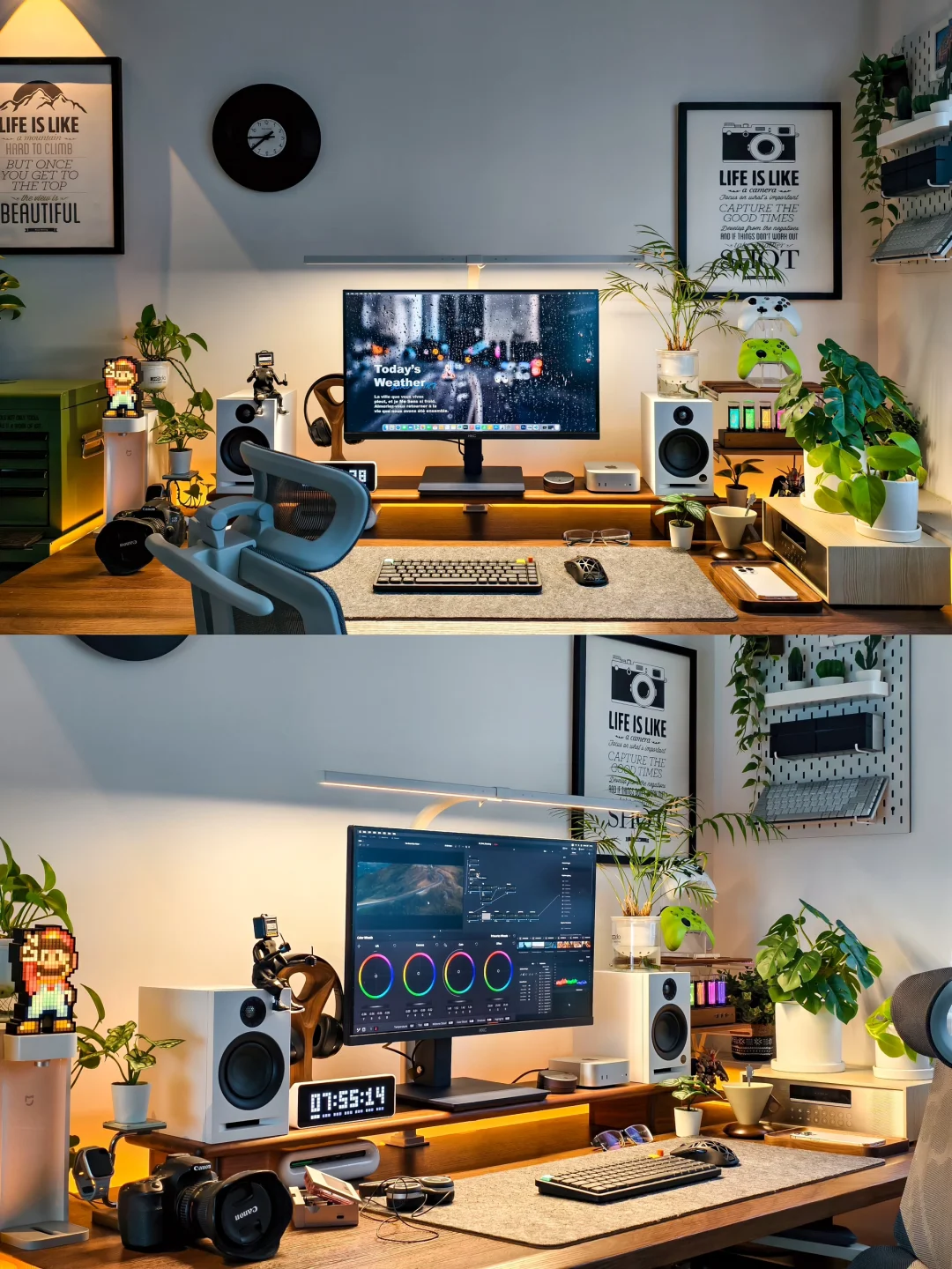 桌搭分享|夏日居家办公的小确幸！