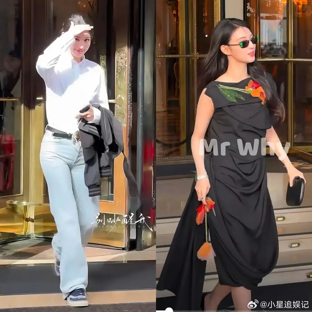 王楚然离不开精修 