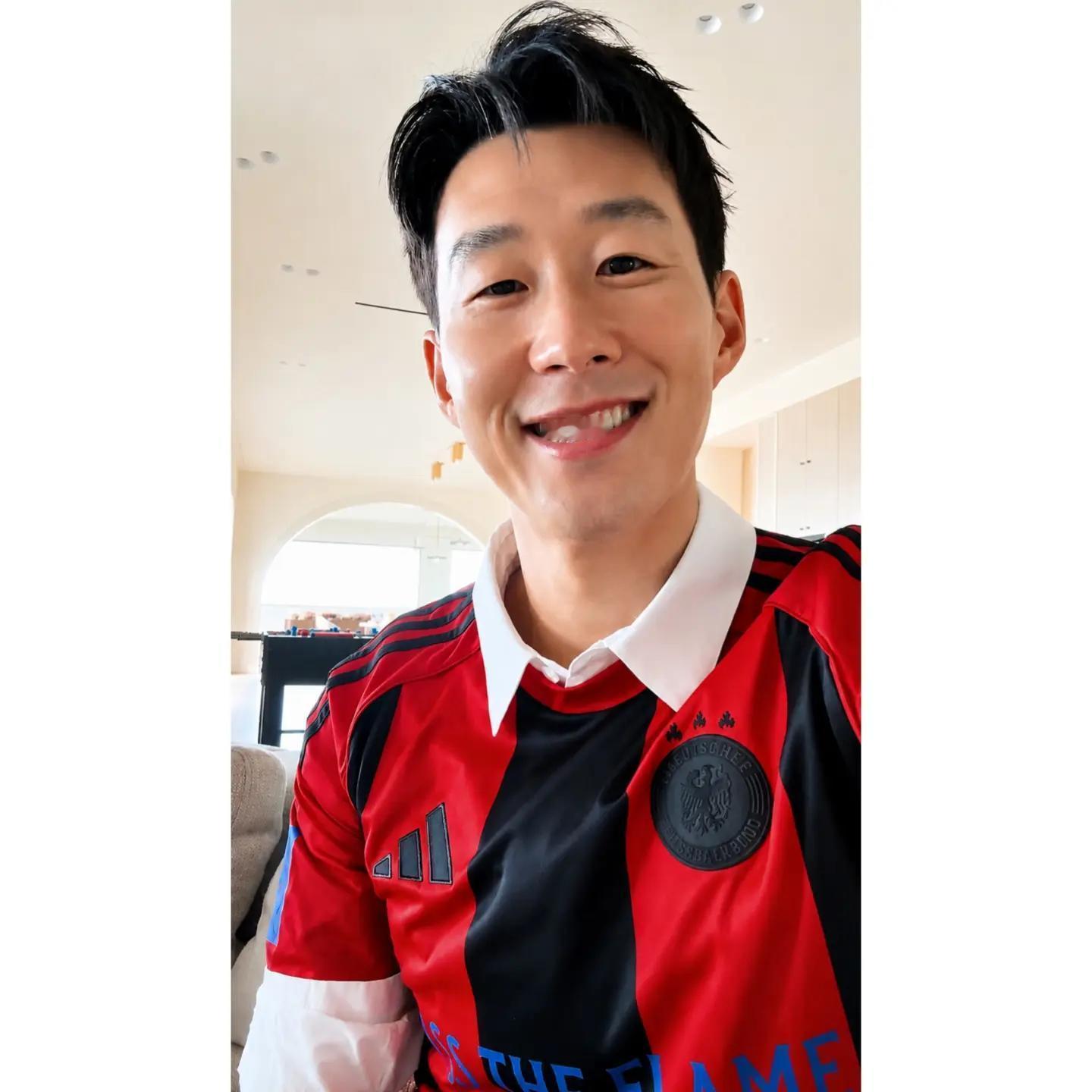 孙兴慜 大伙儿今天早点睡，睡个好觉，从明晚开始调整到美国时差晚安💤 