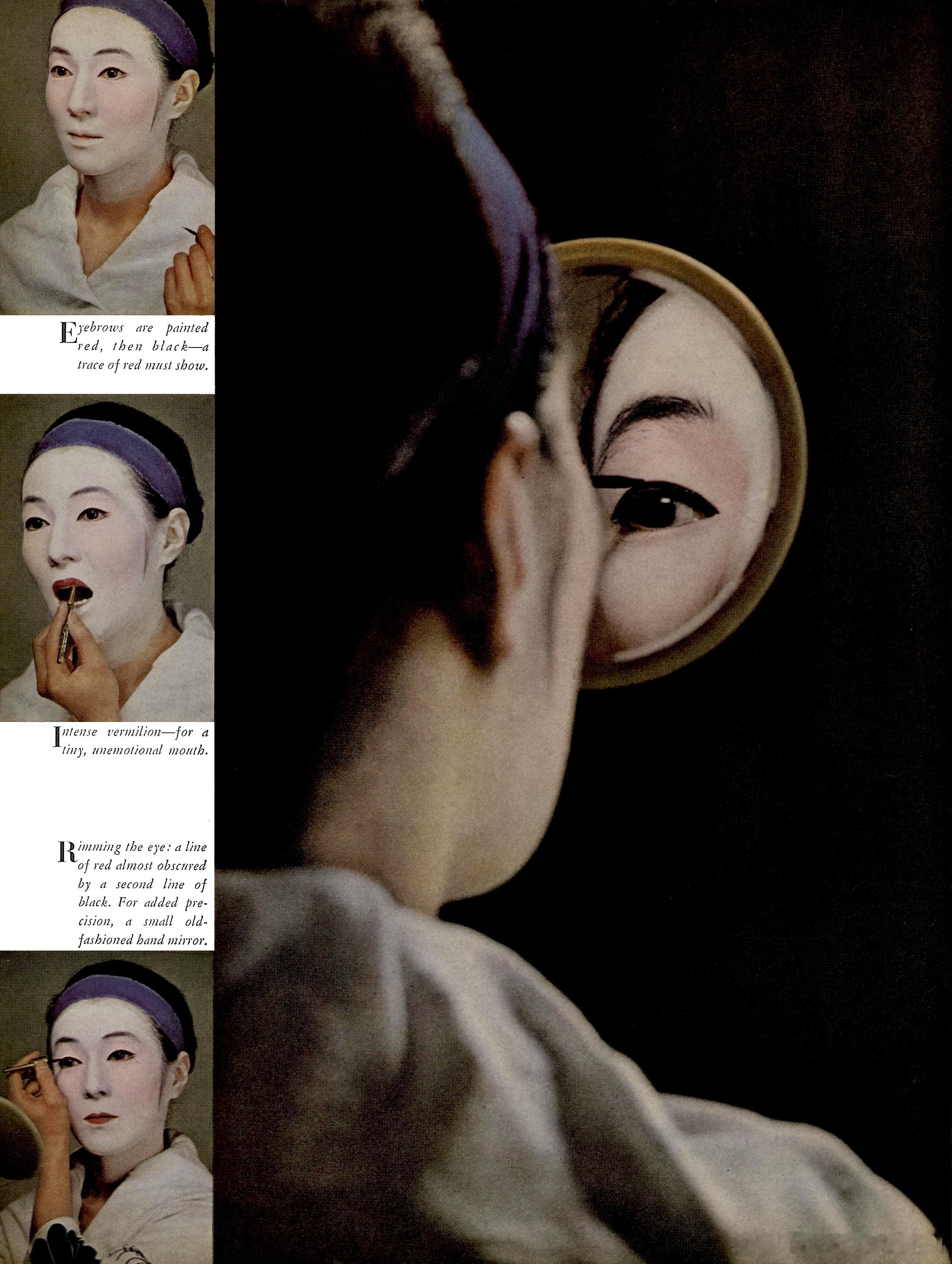 this was cool 1964年，美国版《VOGUE》12月刊内页美妆专题