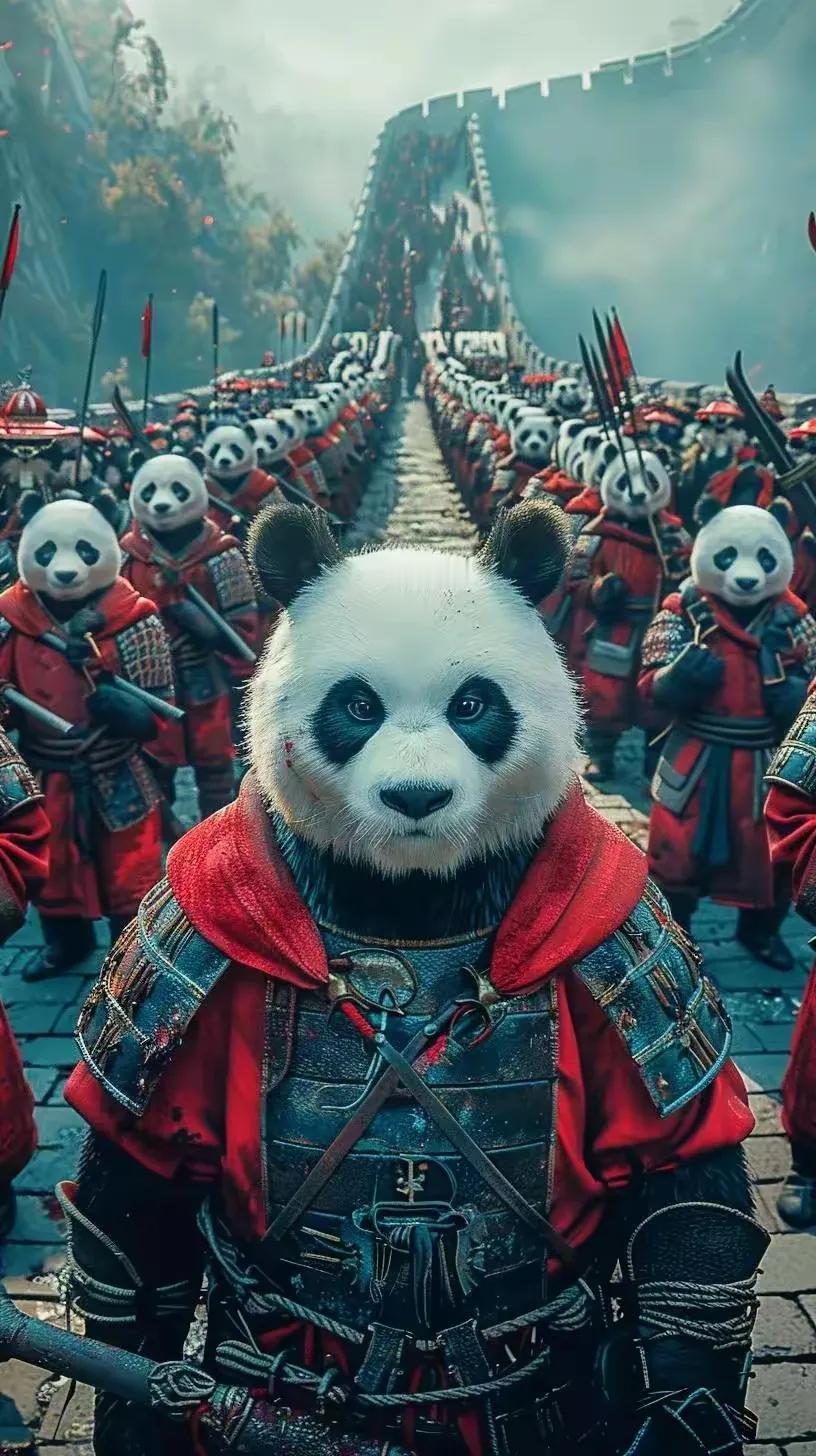 熊猫军团，我蛮喜欢这种形象的